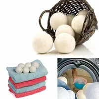 Wooldroger ballen Premium herbruikbare natuurlijke stofverzachter 2.75Inch Statische vermindering helpt droge kleding in Wasserij sneller LX6117