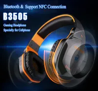 KOTION HER B3505 Kablosuz Bluetooth 4. 1 Stereo Gaming Kulaklık Kulaklık Ses Kontrolü Mikrofon HiFi Müzik Kulaklık oyunu W605 10pcs DHL