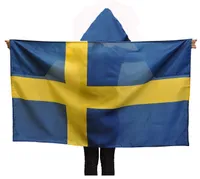 Suède Drapeau du Cap 3x5 pieds Polyester Imprimé Nouveau Pays Drapeau national du corps bannière de la Suède 90x150cm pour usage à l'extérieur d'intérieur