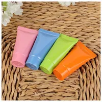 5ml 10ml Soft Refillable Plastic Lools Squeeze Cosmetic Packaging Cream Leads Bottle Protable Container 0109