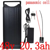 48V 1000W 1500W 2000W EBIKE Batteripack 20ah elektrisk cykel 20ah litiumjon Använd Panasonic Cell