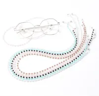 Vente en gros Femmes Vintage acrylique perle perlée eyeglasses chaîne sangle pour lunettes de lecture Lunettes chaîne dragonne support de cordon corde