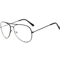 Classic Pilot Sunglasses Frame Fashion Decorative Glasses With Clear Lenses Vintage Eyeglasses Wholesale Shop