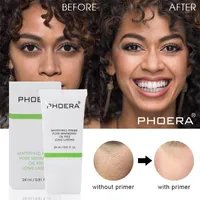 Phoera 24 ML Transparente Maquiagem Base Primer Líquido Matte Primer Maquiagem Quick Minimize Poros Hidratante Cosméticos Faciais TSLM1
