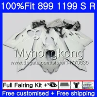 Injection For DUCATI 899 1199 S R Panigale 12 13 14 15 16 325HM.5 899R 1199R 899S 1199S 2012 2013 2014 2015 2016 OEM Glossy white Fairing