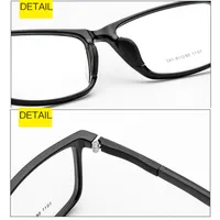 Wholesale-Qifeng眼鏡フレームメンズ女性学生TR90眼鏡光近視メガネフレーム男性のクリアレンズアイウェアQF195