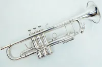 Yeni Trompet Pro Kral TP 2065 SP Trompet B Flat Top Müzik Aletleri + Mavi Kılıf