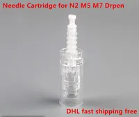 Byte Dermapen Pins Micro Needle Patron Tips för Dr.Pen N2 M5 M7 Derma Pen Drpen Needle Pins DHL Fast Shipping Gratis