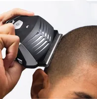Nuevos Carriladores para el cabello 0mm Baldhead Hombres portátiles Portátil Máquina cortadora de pelo Atajo inalámbrico Trimador de barba eléctrica Lavable