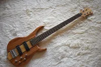 Electric Factory Bass Guitar con 5 stringhe, tastiera in palissandro, Chrome Hardware, 24 tasti, di alta qualità, può essere personalizzato