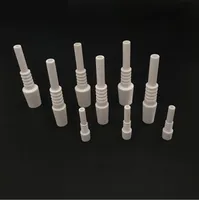 Duurzaam Keramisch Glas Roken Nagels Mini Nectar Collector Ceramic Nail 10/14 / 18mm Mannelijke Keramische Dabber Nectar Collector Sets