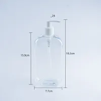 60 ml 200ml 250 ml 500 ml Sanitisator Spray Flasche Kunststoff Pet leer Hand Sanitizer Flaschen Pet Kunststoff Handwaschflaschen GGA3488-3