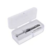 Luer lock Vaporizzatore penna penna iniettore 1 ml siringhe in vetro con indicatore di misurazione monouso penna vape atomizzatore concentrete riempimento olio