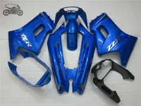 Hochwertiges Chinese fairings Set für Kawasaki 1990-2007 ZZR250 blauen ABS-Kunststoff-Straßenrennen Verkleidung Kits ZZR250 ZZR 250 90-07