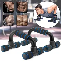 1 par push-ups Stand Home Sponge Sleeve Fitness Equipment-Pectoral Muscle Training Device Push-ups Stöd högkvalitativt stål