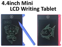 TOP Melhor 4,4 polegadas Mini LCD Writing Tablet Graffiti Drawing Tablet para crianças Digital Handwritting Pads projecto com OPP Bag