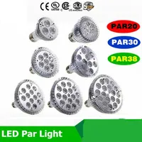 Dimbar LED-lampa par38 Par30 Par20 9W 10W 14W 18W 24W 30W E27 Par 20 30 38 LED Lighting Spot Lamp Light downlight