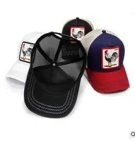 custom baseball cap with hip-hop street fashion personality high quality fashion style animal rooster hat A minimum of 100