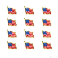 2019 Hot Koop De Verenigde Staten Vlag Revers Pinnen Kleine Emaille VS Amerikanen Wapperen Vlag Badge voor Mannen Band Hat Rugzak Pins Jacket