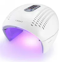 2019 Vendita calda Pieghevole 4 Colore LED Trattamento del viso Photon Terapia Mask PDT Skin Ringiovanimento viso Beauty Machine Machine LED terapia