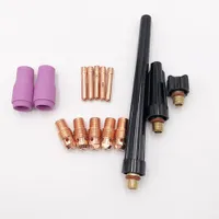 Tig Torch Parts Tig Consumables WP-9 WP 9 20 25 Collet Collet Body Nozzle And Back Cap
