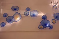 Ручной вручную стеклянные пластины для украшения стены Chihuly Style Murano стеклянный висит плиты стены искусства