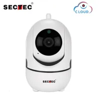 Sectec 1080p Cloud Wireless IP Câmera Inteligente Auto Tracking do Smart Home Indoor Security Surveillance Network WiFi Cam