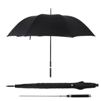 Spada Guerriero Autodifesa ombrello manico lungo Automatic Man antivento Creative Business soleggiato e piovoso Umbrella regalo T200117