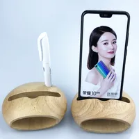 Creative Holder for Mobile Phone Stand Small Easel Wooden Stand