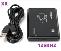 R20D 125Khz RFID Smart Card Reader Desktop Black Usb USB Proximity reader Tablet ID Card Reader Output ID Frist 10digitals Number