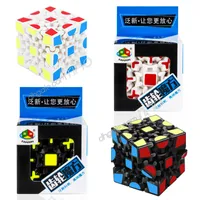 Magic Cube 3D Gears Obróć Puzzle Cube Naklejki Dorośli Dorośli Nauczanie Dekompresyjne Zabawki Dla Dzieci Prezenty