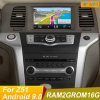 Android 10.0 Bil DVD-spelare för Nissan Murano Z51 2009 2010 2011 2012 2013 2014 GPS-navigering stereo BT AUX