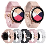 20mm Silikon Sportband för Samsung Galaxy Watch Armband för Huawei Huami Watch Band Replacement Watch Strap 20mm 91015