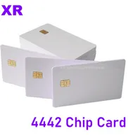 Снабжать ! Pure White Fudan4442 PVC Card Card Card 4442 Chip Card для контроля доступа с помощью чернильного струйного принтера Thermal принтер