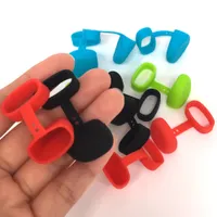 OEM Silicone Cap Cover for Pods vape pen Rubber Protective Cover Skin Sanitary Flat Sleeve ecig band fit COCO Pod device DHL
