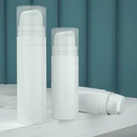 5ml 10ml 15ml Vider plastique Airless Emulsion vide Presse Distributeurs Pompe de pulvérisation bouteille de toner Conteneurs Pour Lotion cosmétique Make Up
