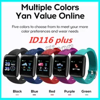 Neue Ankunft ID116 PLUS Smart Armband mit Herzfrequenz Smart Armband Fitness Tracker Blutdruck Armband PK ID115 plus M3 M4 115plus