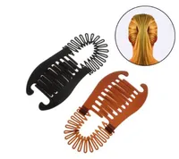 Neue große größe blume retro haarklauen für haare krallen clip fisch form banane barrettes haarnadel krabbe metall haare