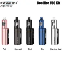 Innokin coolfire Z50 Kit 2100mAh batterie intégrée avec 4 ml Zlide réservoir Competiable avec tous les Z Bobine E-cigarette Kit VS Drag S 100% Original