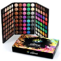 2020 NEUE Kosmetik 120 Farben Make-up Lidschatten-Palette Lange wasserdicht EyeShadow dauerhafter Satz-freies Verschiffen USA Stock