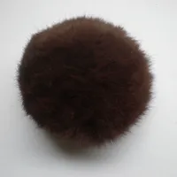 8cm round many colours Rabbit fur ball accessories wholesale 50pcs/lot price pompoms fast and express shipment