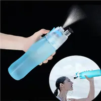 Botella de agua en spray Botella de agua para deportes al aire libre Hidratante Ciclismo Gimnasio Botellas para beber Taza de agua portátil LJJZ250