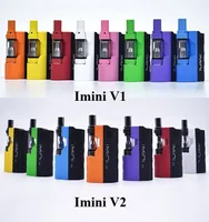 Autêntico Atualizado Imini V1 Mod Kit 650mAh Pré-aqueça a Caixa de Tensão Variável Da Bateria com 0.5 ml 1.0 ml Vape Cartucho para Óleo Grosso