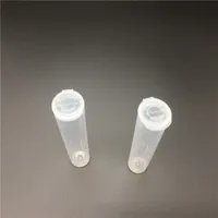 Vape Cartridge Plastikowe Opakowanie Rury Plastikowe Plastle Wkłade Cap Tube Clear Tubes Opakowania dla 1,0ml 0.5 ml Wózki Pusta butelka