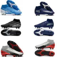 New Mens Mercurial 7 Elite Bondy Dreams FG Sapatos de Futebol Golden Superfly VII Golhas de Futebol Botas Designer Sneakers 7339044 com caixa 39-45
