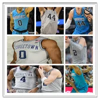 2021 Mannen Basketbal College Georgetown Jerseys Jahvon Blair Jamorko Pickett Mac McClung Omer Yurtseven Jagan Mosely Terrell Allen Custom