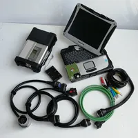 Narzędzie do diagnozy auto v12.2022 Soft-Ware MB Star SD C5 Diagnostic Scanner łączący laptop CF-19 CF19 z HDD