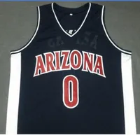 Custom Men Youth Women # 0 Gilbert Arenas Arizona Wildcats College Basketball Jersey Size S-6XL of Custom Any Name of Number Jersey