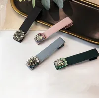 2020 New Duckbill Clip, Czeski Diamond Letter Press Clip Bangs Clip, Koreańska wersja prostego i stylowego klipu BB
