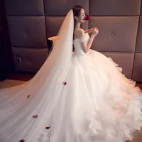 Nouveau Mariage Voile Court Mariée Femme Coréenne Simple Voile Tiara Super Fée Net Real Photo Sen Tête Accessoires